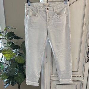 Joe’s Jeans Women’s Easy High Water “Pennie” White Jeans, Women’s Size 28